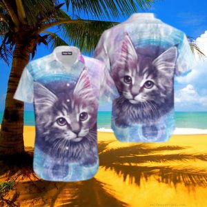 Lovely Cat Hawaiian Shirt For Men And Women Cat Hawaiian Shirt