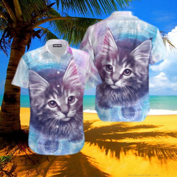 Lovely Cat Hawaiian Shirt For Men And Women Cat Hawaiian Shirt