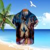 Men & Boys Hawaiian Shirts Cat Printed Short Sleeve Print Button Down Hawaiian Shirt