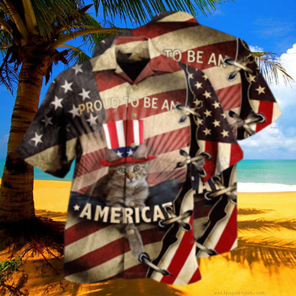 Pround To Be An Americat Hawaiian Shirt Independence Day Hawaiian Shirt