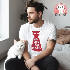 Prrrfect Men Love Cats Men's Classic T Shirt