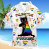 Purride Funny Cat Lovers LGBT Pride Awareness Aloha Hawaiian Shirtss