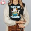 Ramen Cat Shirt Kawaii Anime Send Noods Ramen Noodle Langarmshirt Shirt