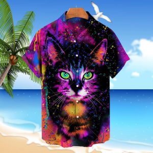 Summer Men Women Short Sleeve Hawaiian SHirt