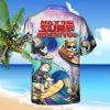 Surfing Funny Cat May The Surf Be With You Lover Surfing Hawaiian Shirt