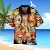 Sushi Samurai Master Cats Hawaiian aloha Shirts