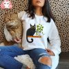 Women Graphic Paw Cat Cute Love Style Cartoon Cat Fashion Aesthetic Animal Short Sleeve Print Female Clothes Tops Tees Tshirt