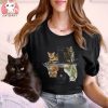 Women`s Funny Animal Cat Tiger Print Basic T shirt Cute T Shirts