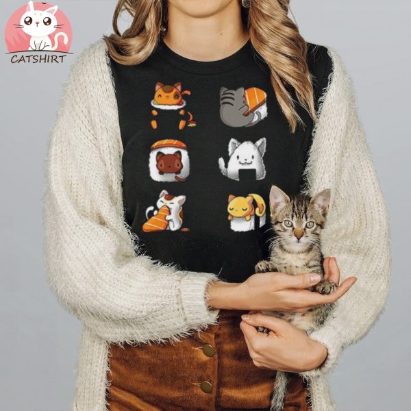 Women's charming sushi t shirt