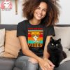 back to school 6th grade vibes leopard cat teacher customized shirt