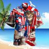 America Proud To Be An Cat Hawaiian Shirt