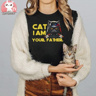 Funny Darth Vader Cat Im Your Father Shirt Star Wars Shirt0