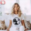 yin yang cat Women's Classic T Shirt