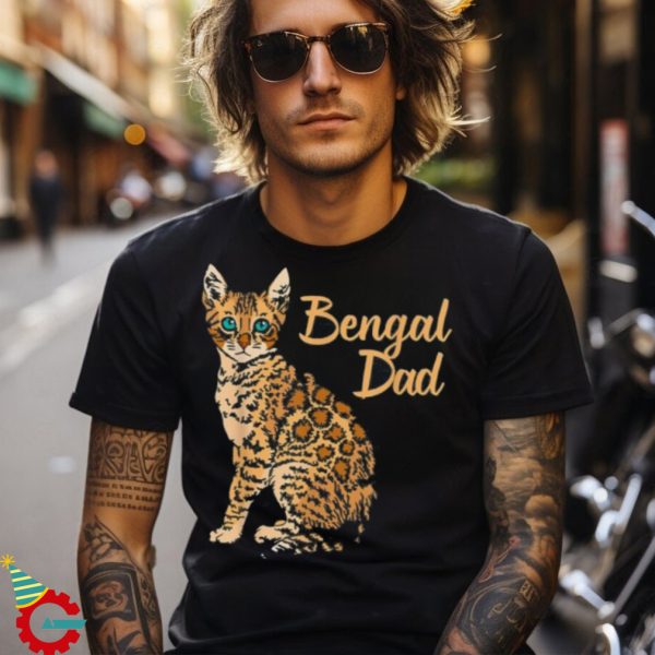 Bengal Cat Dad Shirt