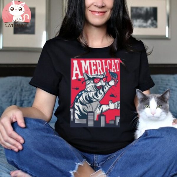 Ameri Cat Hoodie Shirt