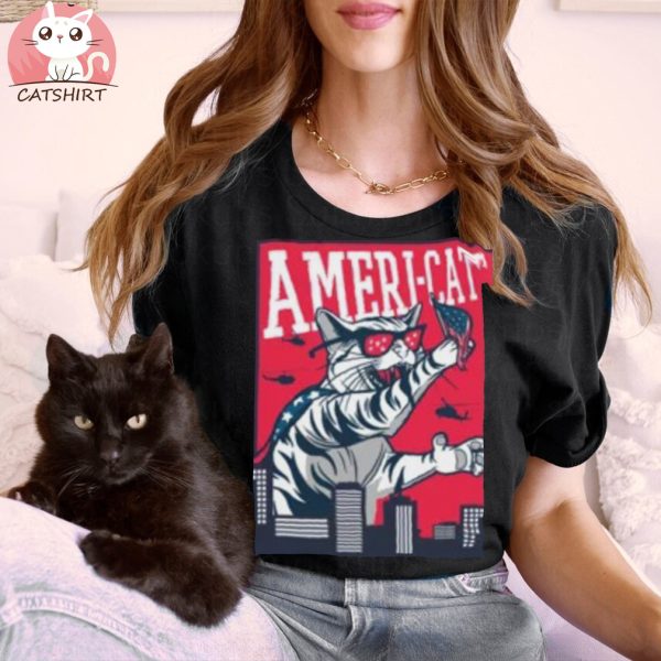 Ameri Cat Hoodie Shirt