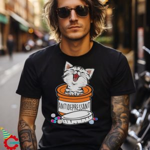 Antidepressant Cat Shirt