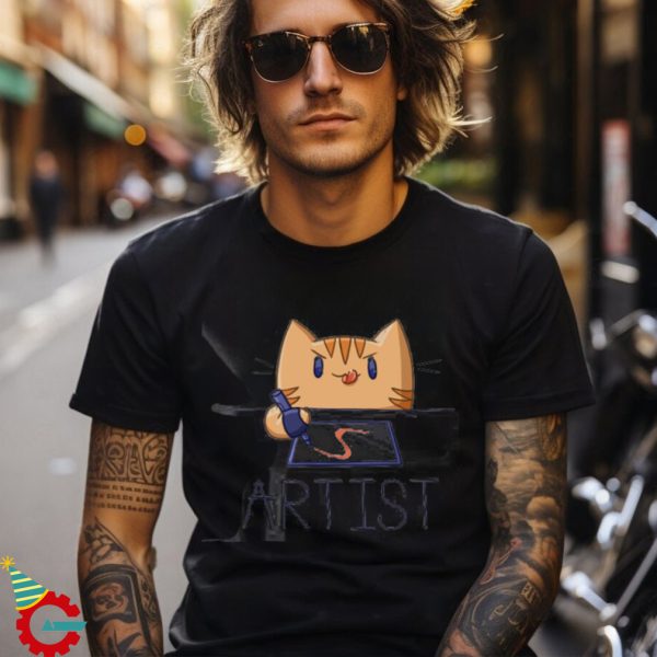 Artist Cat Shirt