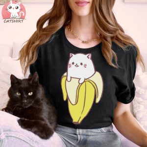 Back Banan Cute Cat Shirt