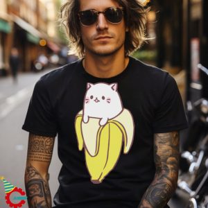 Back Banan Cute Cat Shirt