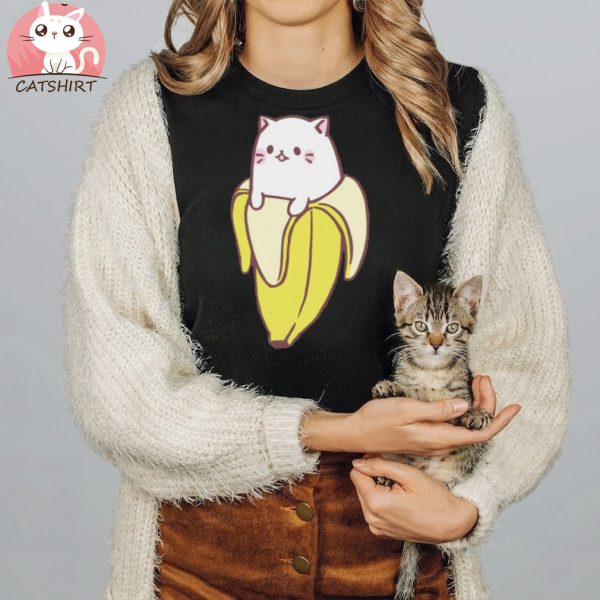 Back Banan Cute Cat Shirt