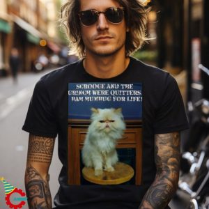 Bah Humbug Cat For Life Men's Value T Shirt