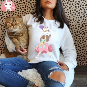 Bee And Puppycat Flying Trending Unisex T Shirt