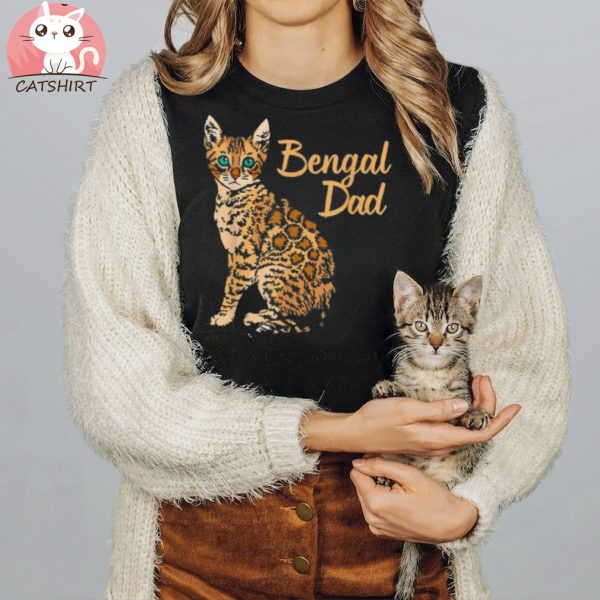 Bengal Cat Dad Shirt