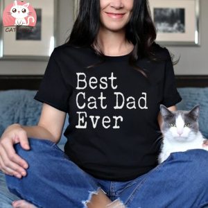 Best Cat Dad Ever Men's T shirt