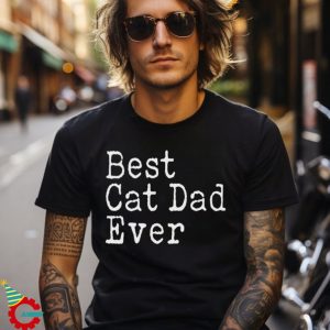 Best Cat Dad Ever Men's T shirt