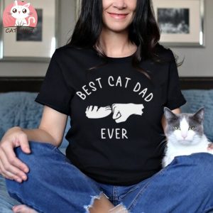 Best Cat Dad Ever Shirt Cat Dad T Shirt Mens Cat T Shirt Fathers Day Gift For Dad Cat Owner TShirt Cat Lover Gift Cat Shirt