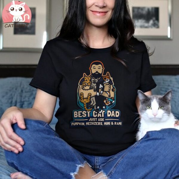 Best Cat Dad Shirt