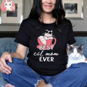 Best Cat Mom Ever Mothers Day Mom Cat Shirt