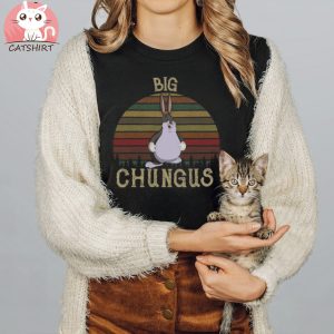 Big Chungus sunset vintage shirt