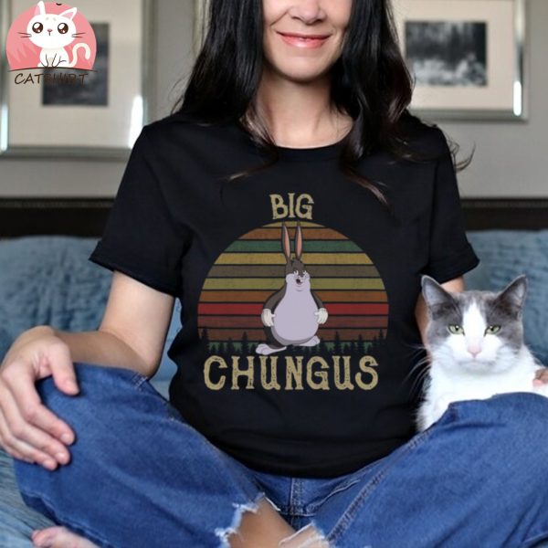 Big Chungus sunset vintage shirt