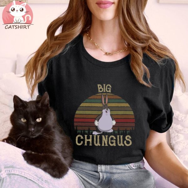 Big Chungus sunset vintage shirt