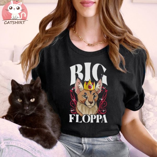 Big Floppa Crown T shirt