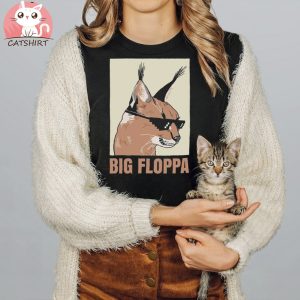 Big Floppa Meme Cat Caracal T Shirt