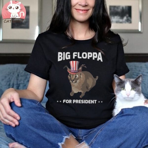 Big Floppa for President T Shirt