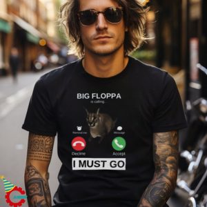 Big Floppa is Calling Funny Caracal Big Cat Meme Kid's T Shirt