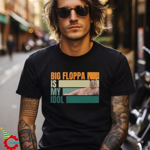 Big Floppa my Beloved, Caracal Cat Meme T Shirt