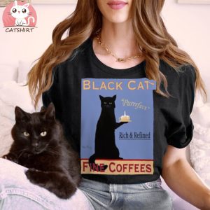 Black Cat Coffee Dark Men's Comfort Colors® T Shirt