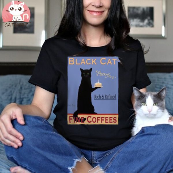 Black Cat Coffee Dark Men's Comfort Colors® T Shirt