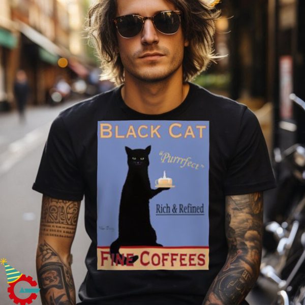 Black Cat Coffee Dark Men's Comfort Colors® T Shirt