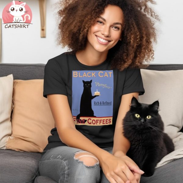 Black Cat Coffee Dark Men's Comfort Colors® T Shirt