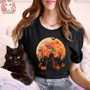 Black Cat Halloween Shirts