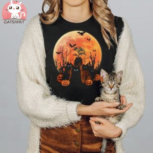 Black Cat Halloween Shirts