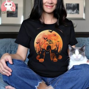 Black Cat Halloween Shirts