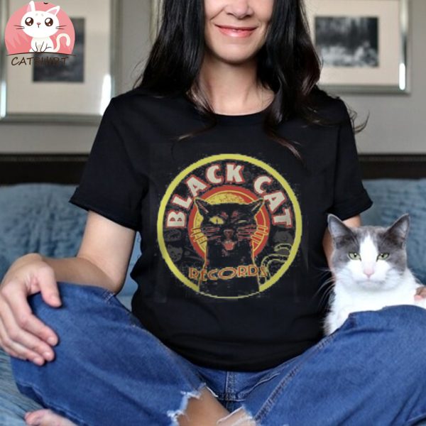 Black Cat Records Lp Ar Women's Comfort Colors® T Shirt