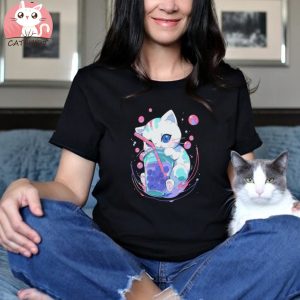 Boba Cat T Shirt